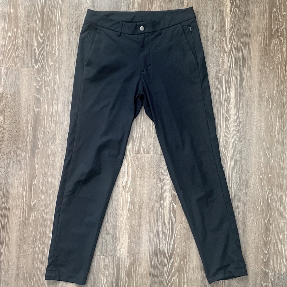 Lululemon mens commission pants navy 32 x 33 slim